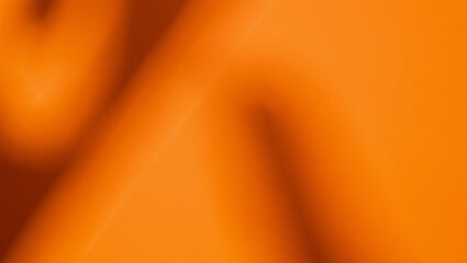 Abstract Orange Background with Smooth Gradient and Subtle Light Reflections