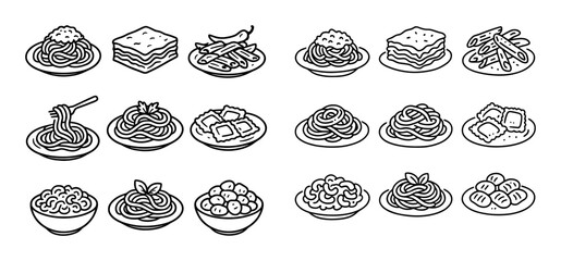 Pasta Icon Medley