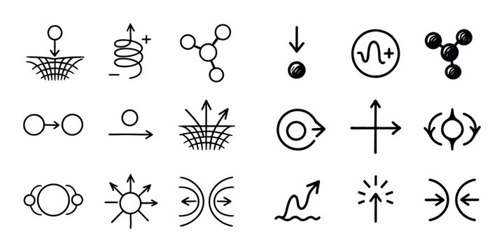 Fundamental Forces Icons