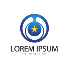 Geometric Circle Logo with Centered O Letter for Modern Identity and Branding Needs