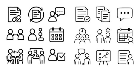 Collaboration Tips Icons