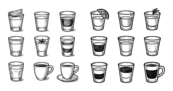 Shot Glass Icons