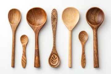 White ceramic salt containers with bamboo lids