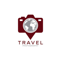 Unique camera logo Modern and minimalist vector and abstract logo