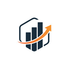 Unique financial logo Modern and minimalist vector and abstract logo