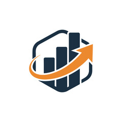 Unique financial logo Modern and minimalist vector and abstract logo