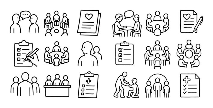 Restorative Justice Icons