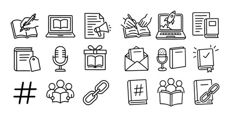 Book Promotion Icons