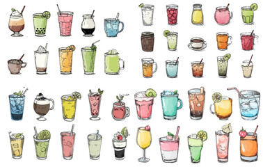 Refreshing beverage selection, it looks really fantastic