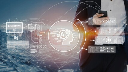 AI Assistant Brain Processor with LLM Technology, Big Data, Machine Learning, Generative AI for...