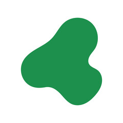 Abstract Green Blob
