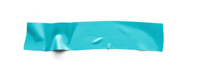 Adhesive tape, sticky paper stripe. blue tape.