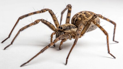 Giant House Spider on studio background