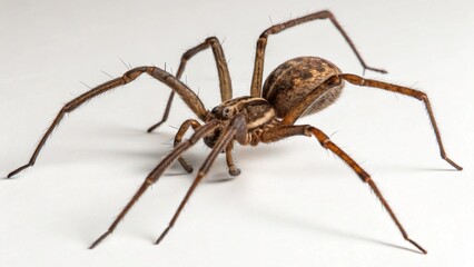 Giant House Spider on studio background