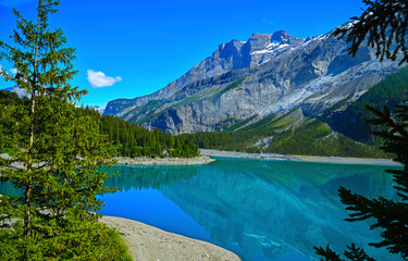 lake in the mountains