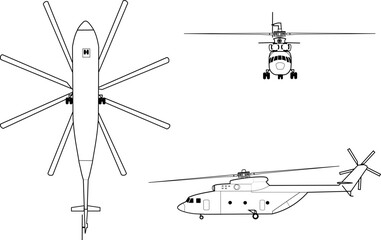 Mil_Mi-26_Line_Drawing
