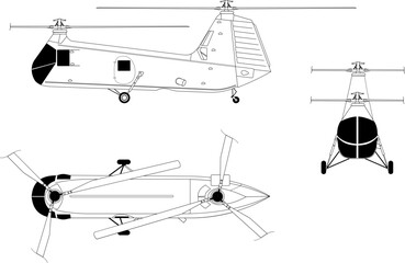 Piasecki_H-25_orthographical_image