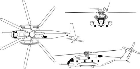 Sikorsky_CH-53E_Super_Stallion_Drawing