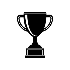 trophy icon on white background  .svg