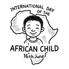 International Day of the African Child Illustration