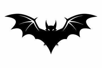bat sihouette black vector
