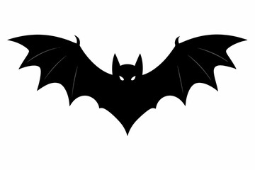 Fototapeta premium bat sihouette black vector