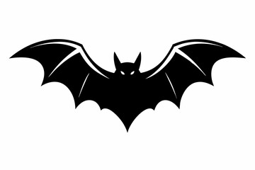 Fototapeta premium bat sihouette black vector