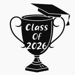Class of 2026 graduation trophy award celebration achievement success