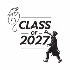 Class of 2027 graduation design graduate celebration