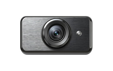 Modern video doorbell equipped with wide angle camera for enhanced home security isolated on transparent background PNG