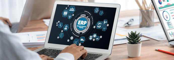ERP enterprise resource planning software for brisk business to plan the marketing strategy