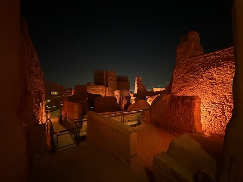 Beautiful night view of al turaif district diriyah Riyadh Saudi Arabia, 13August 2025