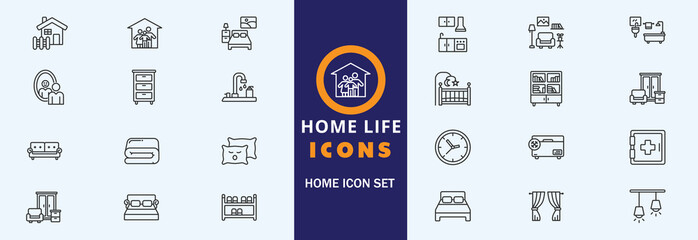 Handdrawn Kitchen Utensil icon set Web