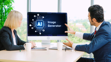 Generative AI virtual assistant tools for prompt engineer and user for ease of engage artificial...