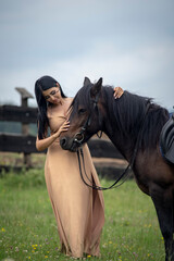 girl with horse
