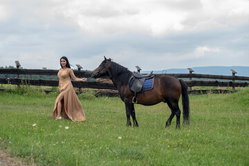 girl with horse