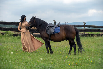 girl with horse