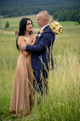 bride and groom