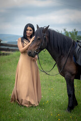 girl and horse