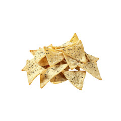 Heap of Delicious Poppy Seed Triangular Crackers