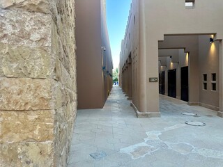 narrow street in the old town