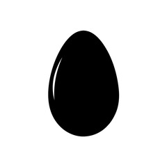 egg icon on white background  .svg