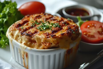 Savory Grilled Chicken Sandwich with Sriracha Mayo, Fresh Lettuce, Juicy Tomatoes, and Soft Bun