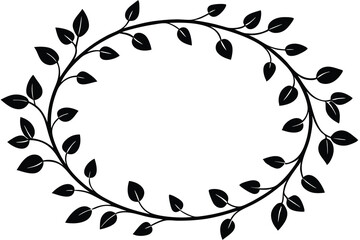 tropical vine plant design set