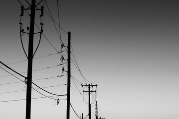 electric power lines
