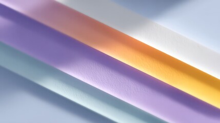 Fototapeta premium Pastel Gradient Background with Diagonal Lines and Soft Lighting