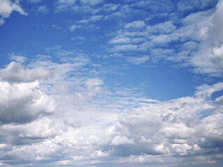 Scenic cloudy sky during daytime