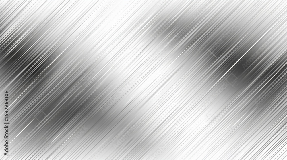 Poster subtle silver gradient stripes pattern creates dynamic abstract movement backdrop