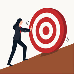 vector manager chasing target