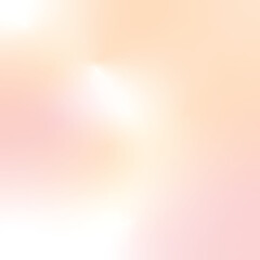 A soft vertical gradient background transitioning smoothly from white to peach and pale pink tones, creating a calm and elegant aesthetic.